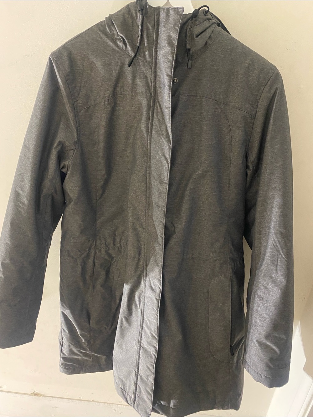 L.L. Bean Women's Hooded Ski & Snow Jacket - Charcoal Gray